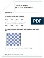 Examen 1 Círculo de Ajedrez