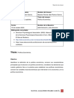 1 Ensayo Política Económica Fraire García