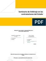 Arbitraje en Contrataciones Del Estado 