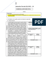 Evaluación Parcial - Comunicación Efectiva-202210