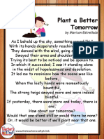 Plant A Better Tomorrow: by Maricon Estrellado