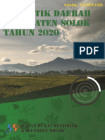 Statistik Daerah Kabupaten Solok Tahun 2020
