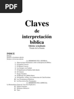 Claves de interpretacion biblica tomas de la fuente pdf free