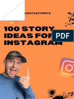 100 Story Ideas For Instagram
