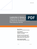 Leadership in Games Seriosity and IBM