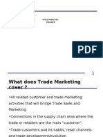 Trade Marketing Overview