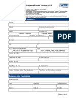 Formular Brasilien Duales Studium