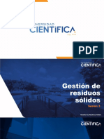 Gestión de Residuos Sólidos (Sesión 3)