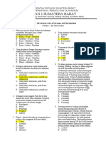 Soal Seleksi Pelatihan Astronomi Sman 1 Sumatera Barat