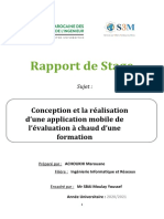 Rapport Stage - S3M