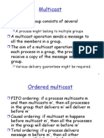 Multicast: A Process Might Belong To Multiple Groups