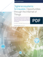 Digital Ecosystems For Insurers Opportunities Through The Internet of Things