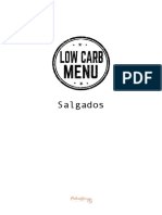 salgados low carb PDF