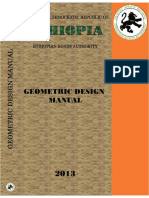 Ethiopian Roads Authority, Geometric Design Manual 2013