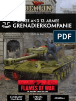 Grenadierkompanie: 9. Armee and 12. Armee