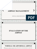 Evaluation of The Airway