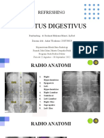 Refreshing Traktus Digestivus (Gi Track) - Azhar Wicaksono 2018730019 - Radiologi Rsij-Cp