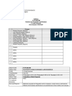 Silabus Statekbis Aacsb Gasal 2018 2019 English