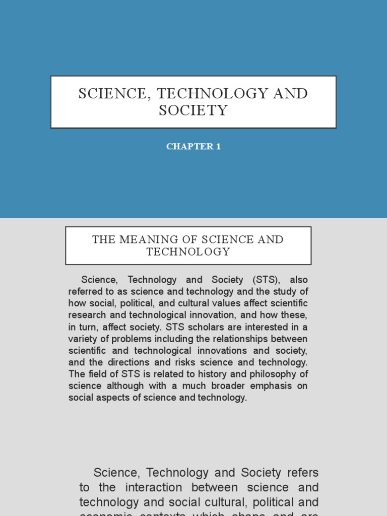 Understanding Science and Technology | PDF | Science | Solar Energy
