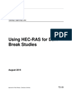 TD-39 Using HEC-RAS For Dam Break Studies