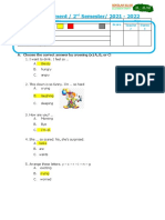 1 Daily Assessment / 2 Semester/ 2021 - 2022: A. Choose The Correct Answer by Crossing (X) A, B, or C!