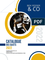 Catalogue Des Sujets 2022 B