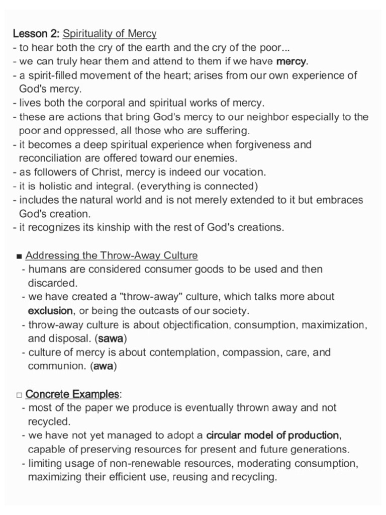 Theology Lesson 2 Pdf