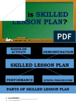 Skilled Lesson Plan