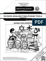 Division Araling Panlipunan Tools: Doing Philosophy