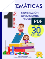 Cuadernillo Matemáticas Fichas 1 Primaria Recursosep