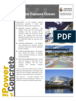 Concrete Exposure Classes A23.1-19