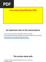 Uncertainity Quantification