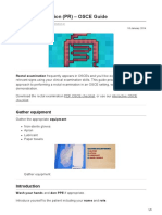 Rectal Examination PR OSCE Guide