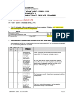 INVITATION TO BID # 32901-12296 Amendment # 1 For Inmate Food Package Program