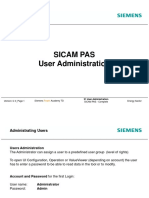 Sicam Pas User Administration: Power