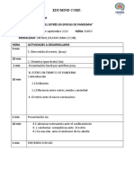 AGENDA DE TRABAJO Edumind Corp