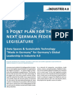 5 Point Plan For The Next German Federal Legislature