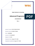 1651 - Advanced Programming - Võ Bì Thành Phư C - GCS200547 - Assignment 1