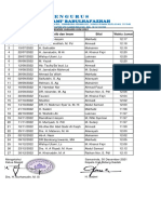 Jadwal Jumat Semester 2 2022