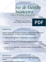 Projetos de Gestão Financeira - Estudo de Caso 2022 2