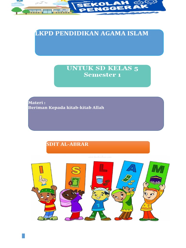 LKPD PAI SD Kelas 5 Semester 1 | PDF
