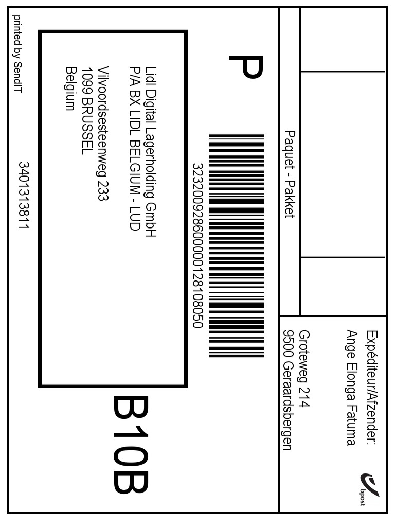 Carrier Label | PDF