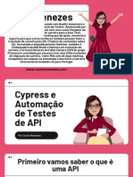 Cypress e Automação de Testes de API - Conie Menezes