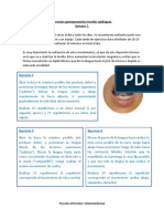 Ejercicios Postoperatorios Frenillo Sublingual