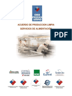 Acuerdo Producción Limpia Alimentación