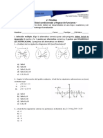 2° Prueba - Funciones y Probabilidad III A