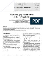 White and Gray Solidification