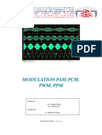 Modulation Pam - PCM - PWM - PPM