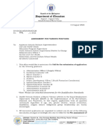 ) Departmtnt of Qfbucatton: Assessment For Various Positions
