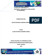 Ilide - Info Evidencia 7 Propuesta Analisis de La Evaluacion de Desempeo PR